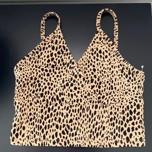 Brandy Melville NWOT Cheetah amara tank
